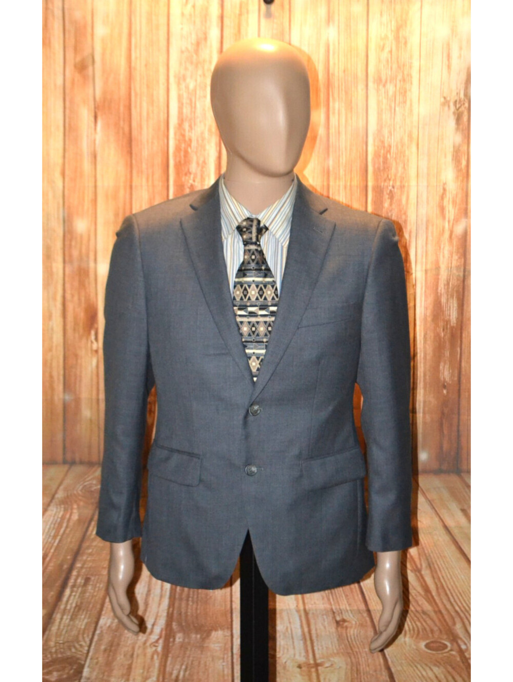 Indochino Men Luxury Wool Cashmere Surgeon Cuffed Sports Coat Sz 40R